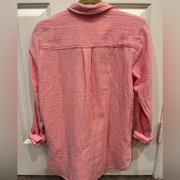 J Crew Linen Button Down Shirt - Picture 4 of 4